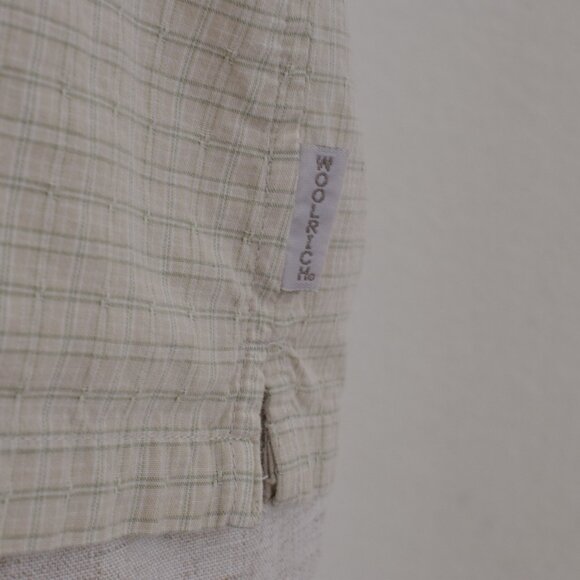 Vintage 90s Plaid Button Down Blouse by Woolrich Size S - Picture 9 of 12